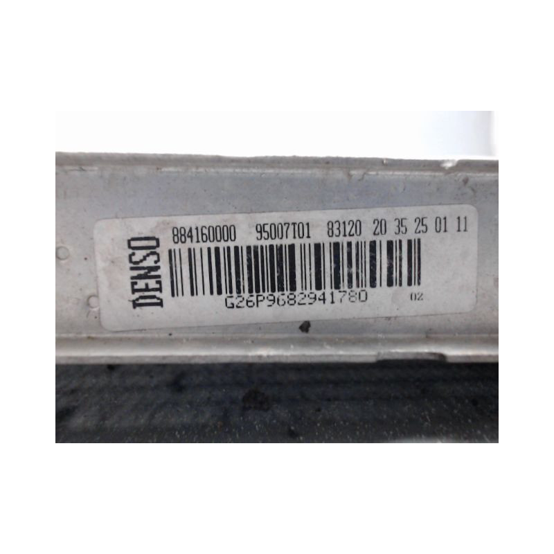 RADIATEUR CITROEN C3 2009-