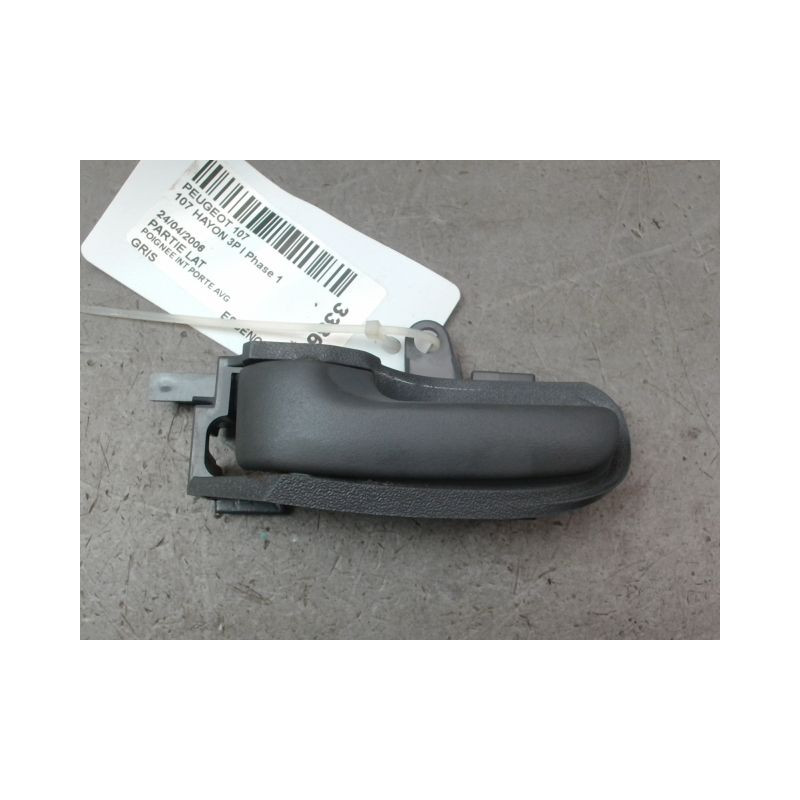 POIGNEE INTERIEURE PORTE AVANT GAUCHE PEUGEOT 107 I Phase 1 2005-2008