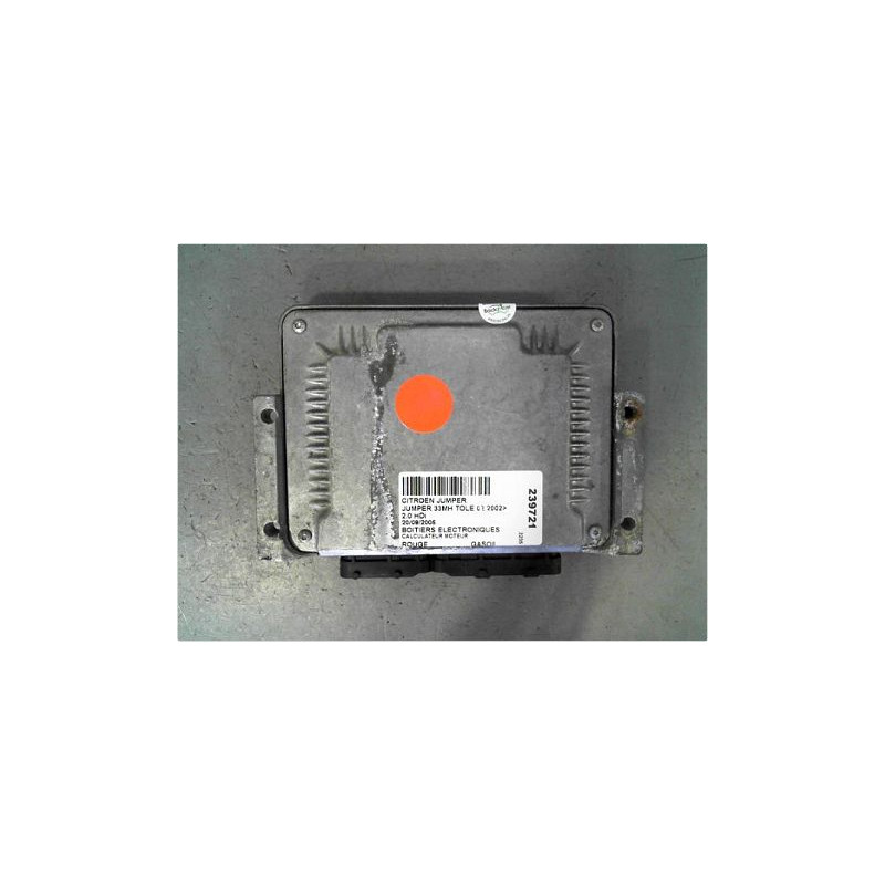 CALCULATEUR MOTEUR CITROEN JUMPER 33MH TOLE 2002-