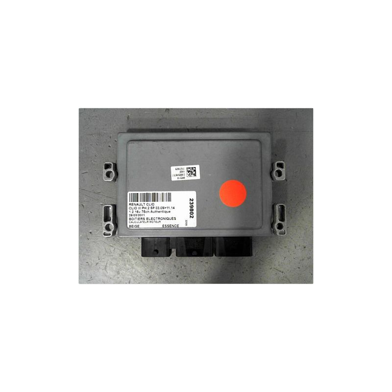 CALCULATEUR MOTEUR RENAULT CLIO III PH.2 09-14