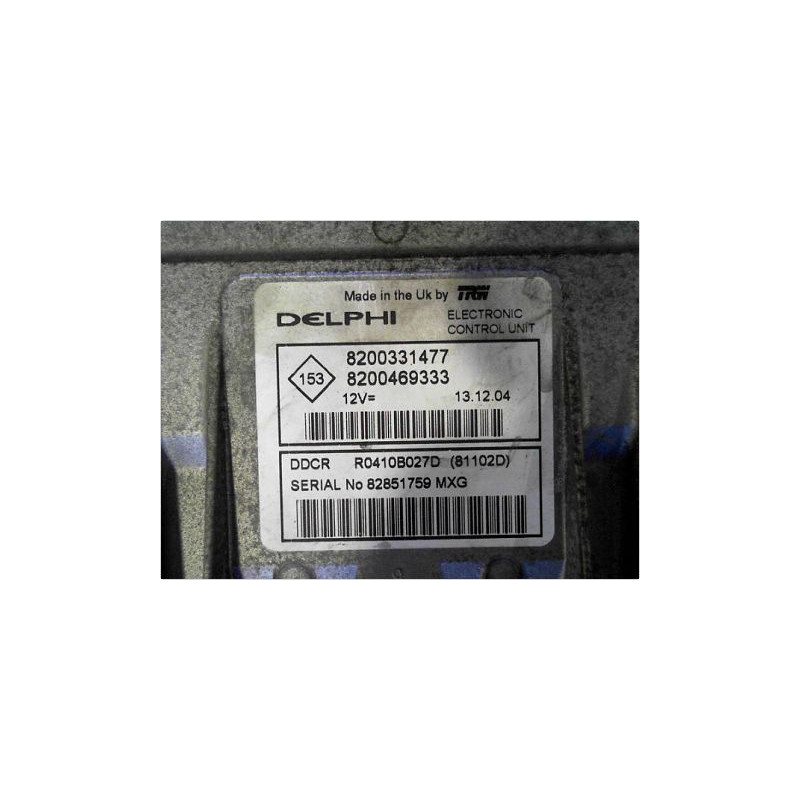 CALCULATEUR MOTEUR RENAULT CLIO II PH.2 01-06