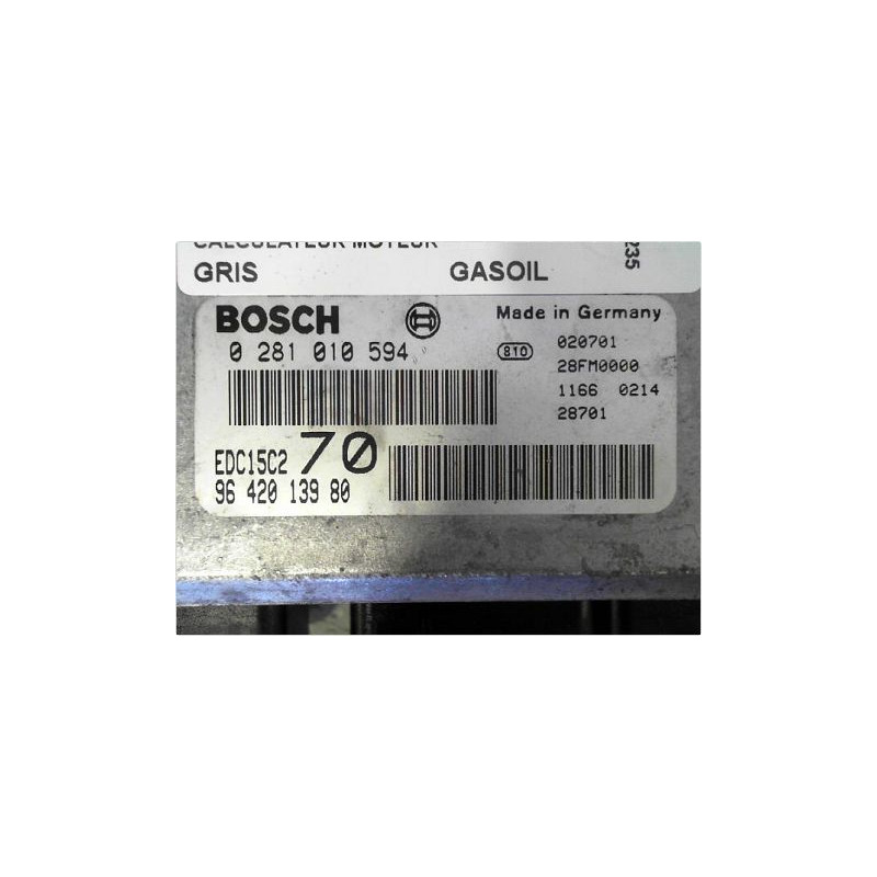 CALCULATEUR MOTEUR PEUGEOT 206 98-09