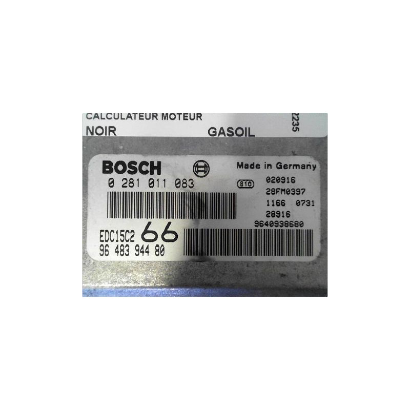 CALCULATEUR MOTEUR PEUGEOT 206 98-09