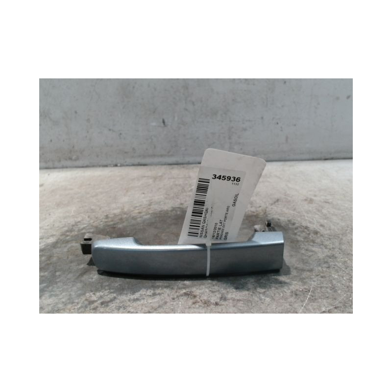 POIGNEE EXTERIEURE PORTE ARRIERE GAUCHE NISSAN QHASQAI 2007-
