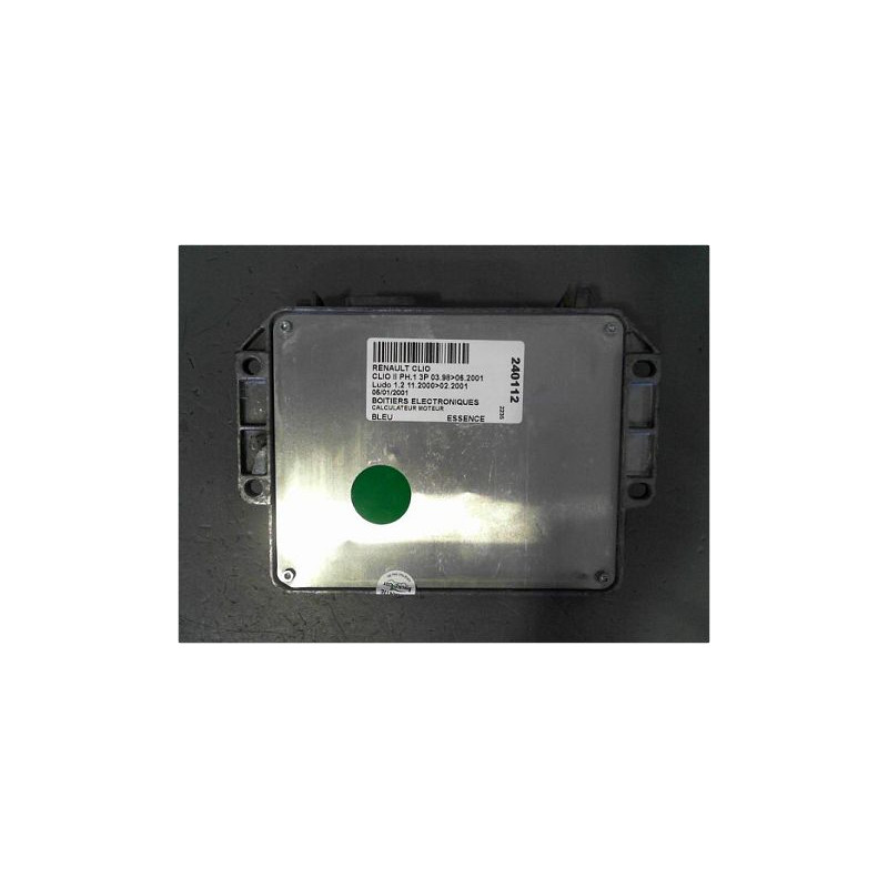 CALCULATEUR MOTEUR RENAULT CLIO II PH.1 98-2001