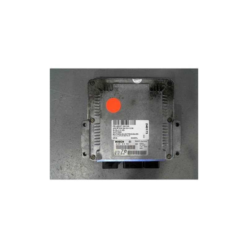 CALCULATEUR MOTEUR PEUGEOT 206 SW 02-06