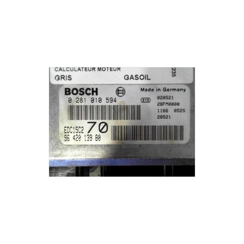 CALCULATEUR MOTEUR PEUGEOT 206 SW 02-06
