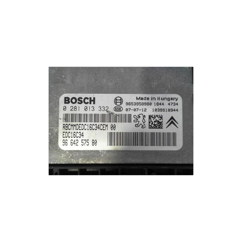 CALCULATEUR MOTEUR CITROEN C4 04-08