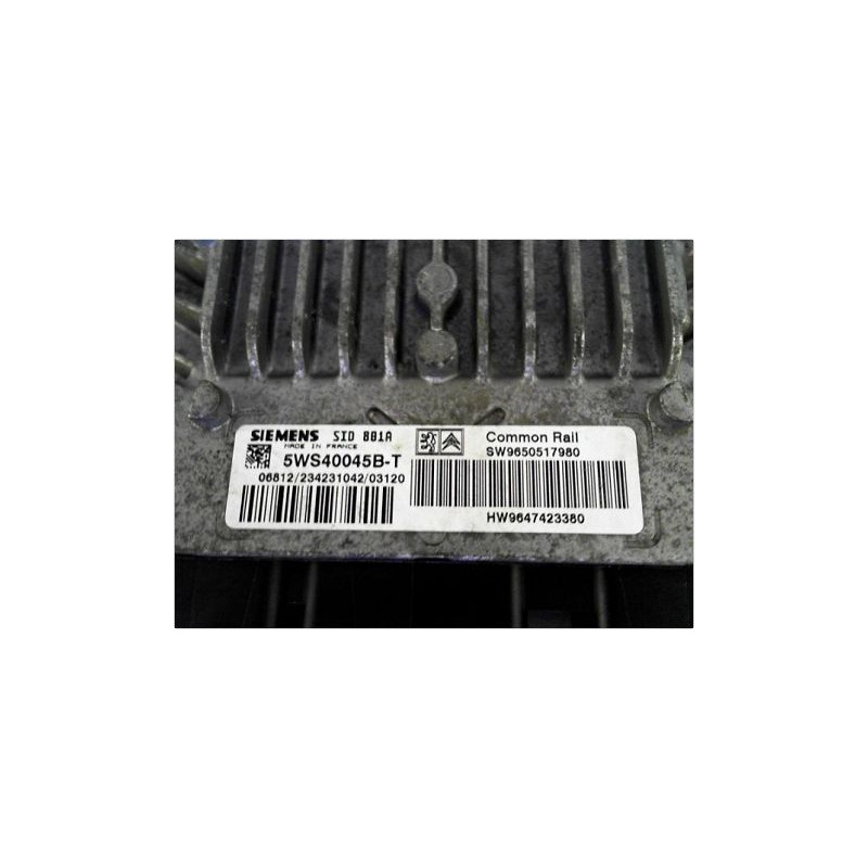 CALCULATEUR MOTEUR PEUGEOT 307 2001-2005