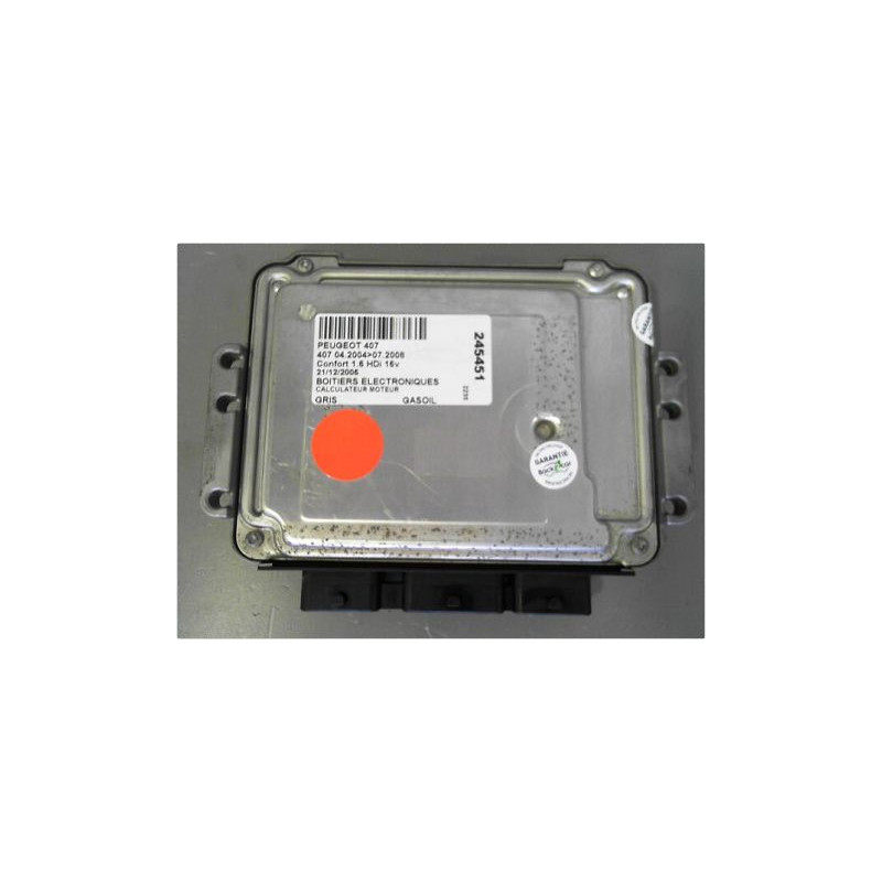 CALCULATEUR MOTEUR PEUGEOT 407 2004-2008