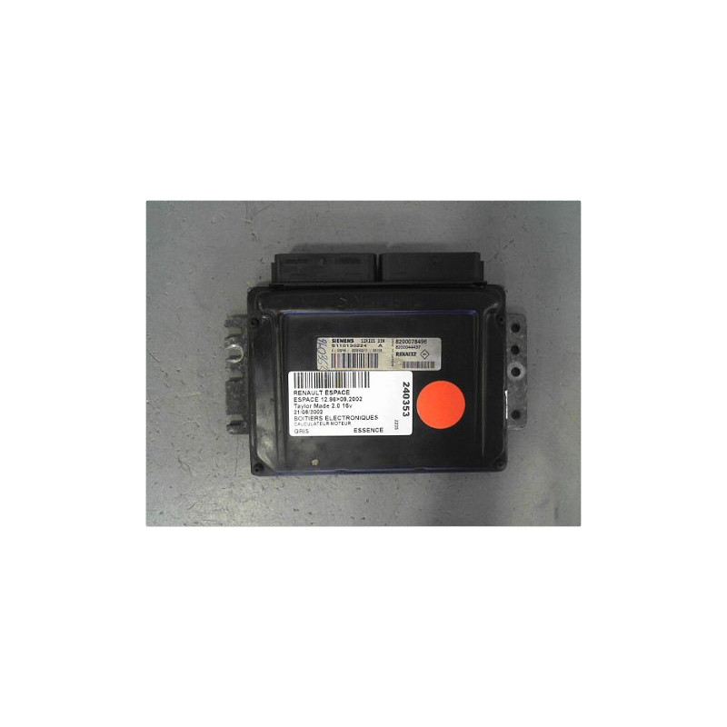 CALCULATEUR MOTEUR RENAULT ESPACE 96-2002