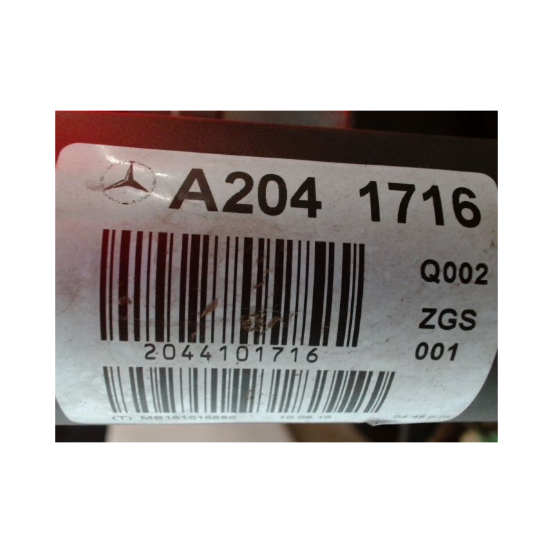 TRANSMISSION LONGITUDINALE MERCEDES CLASSE C 2007- C 200 CDI 