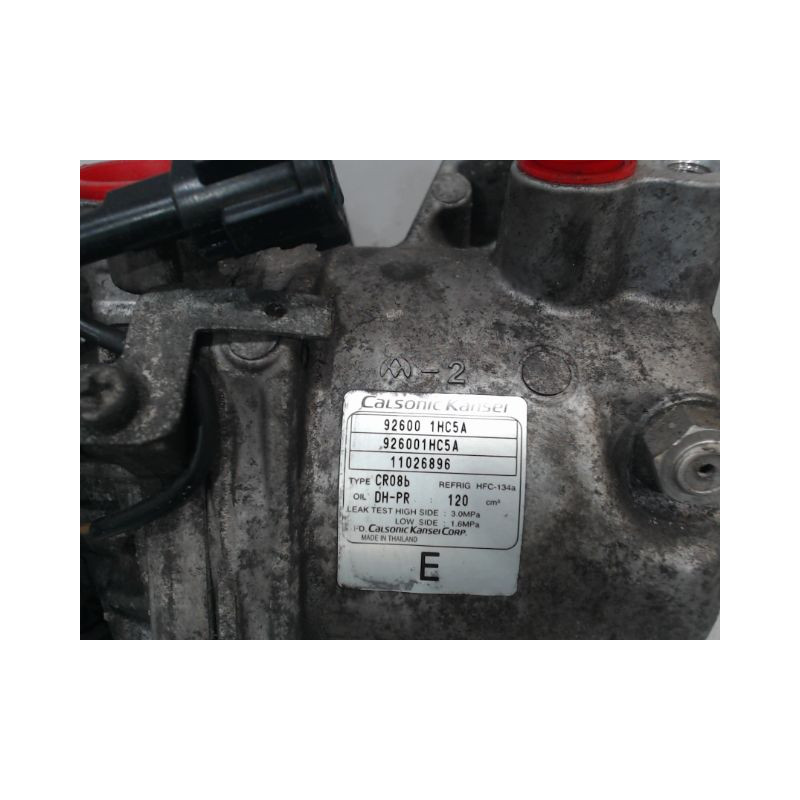 COMPRESSEUR AIR CONDITIONNE NISSAN MICRA
