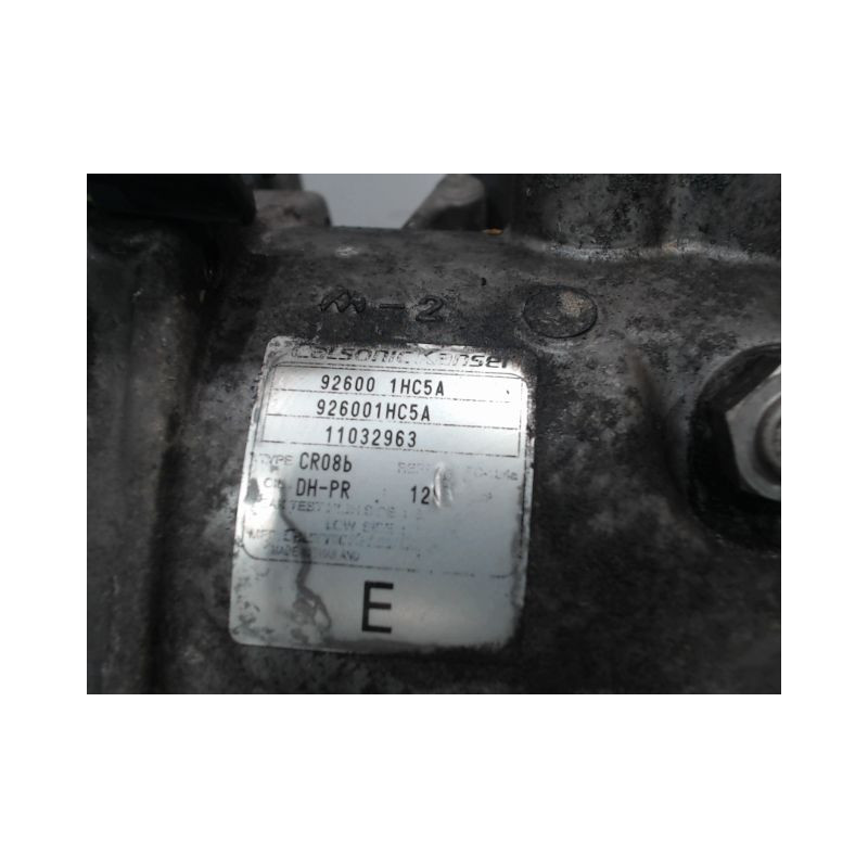 COMPRESSEUR AIR CONDITIONNE NISSAN MICRA