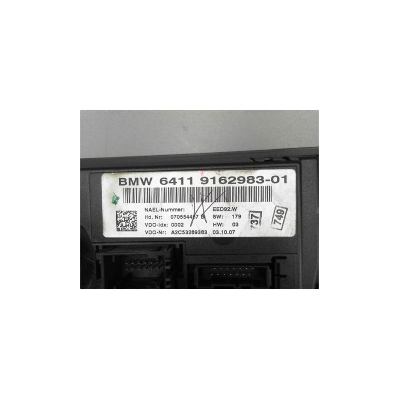 COMMANDE DE CHAUFFAGE BMW SERIE 3 (E90) 05-08