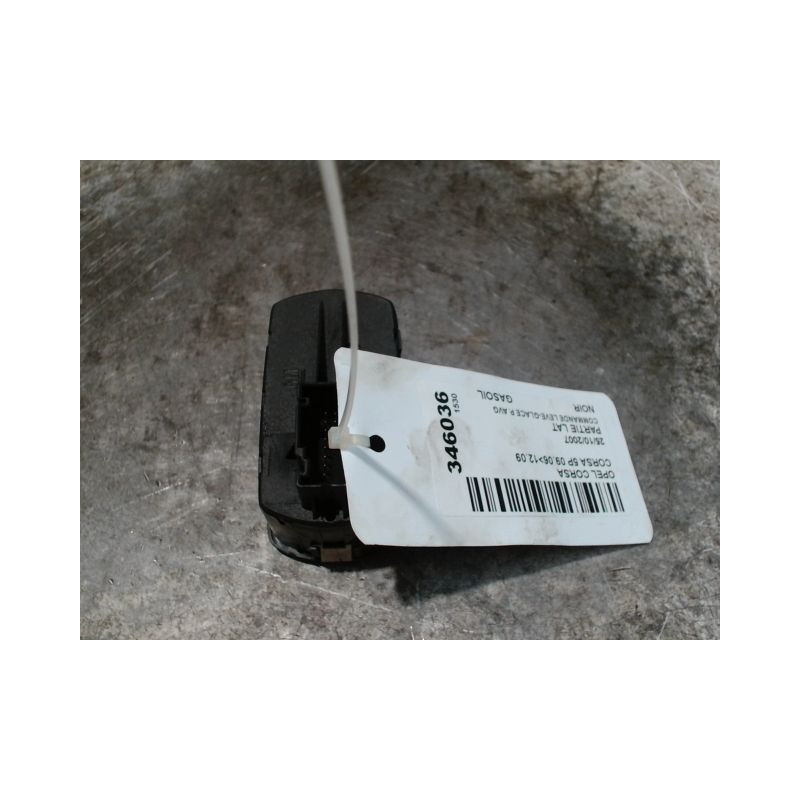 COMMANDE LEVE-GLACE PORTE AVG OPEL CORSA 06-09