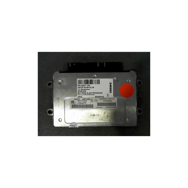 CALCULATEUR MOTEUR PEUGEOT 206 98-09