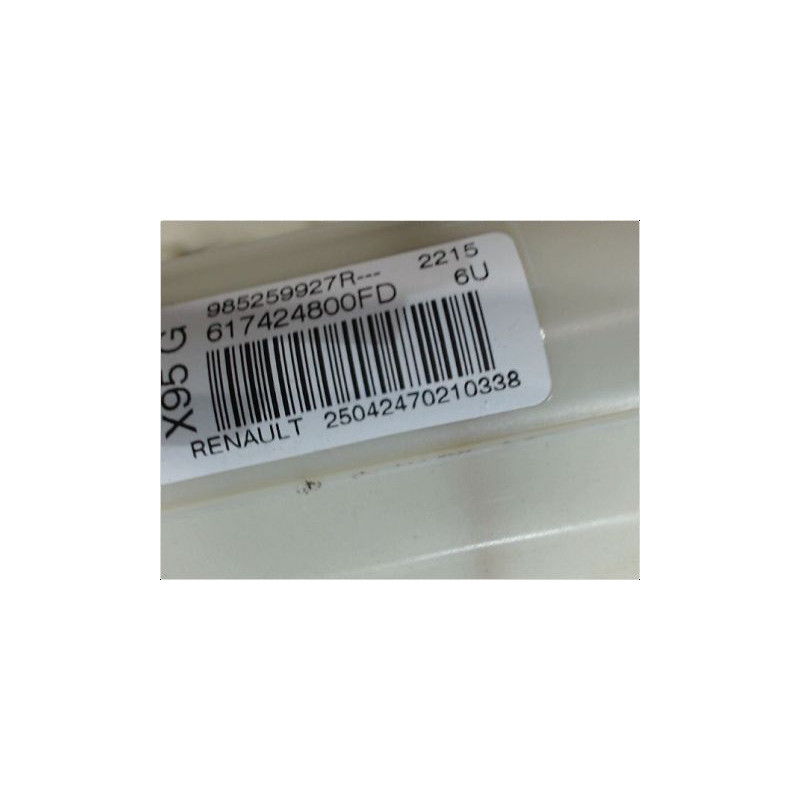 PLANCHE DE BORD  RENAULT SCENIC III PH.1 09-11