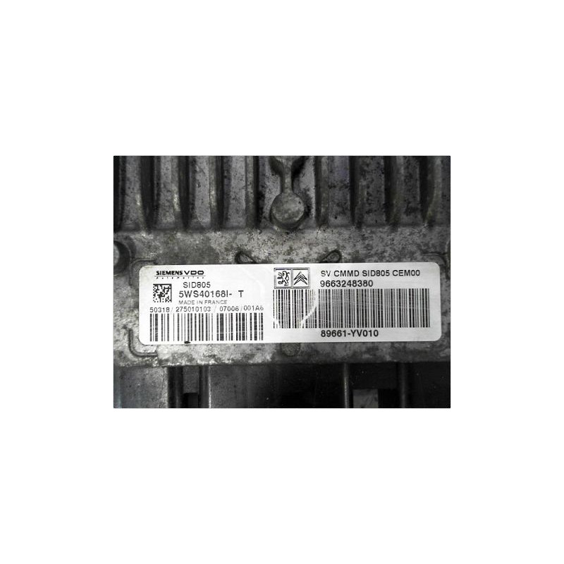 CALCULATEUR MOTEUR CITROEN C1 05-08