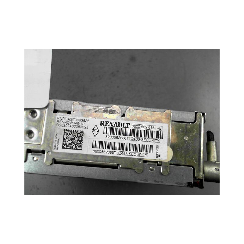 AUTORADIO RENAULT SCENIC MONOSP. II Phase 2 2006-2009
