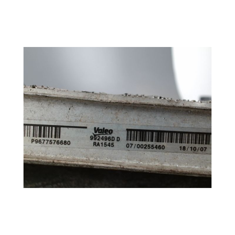RADIATEUR PEUGEOT 407 PHASE 1 DIESEL