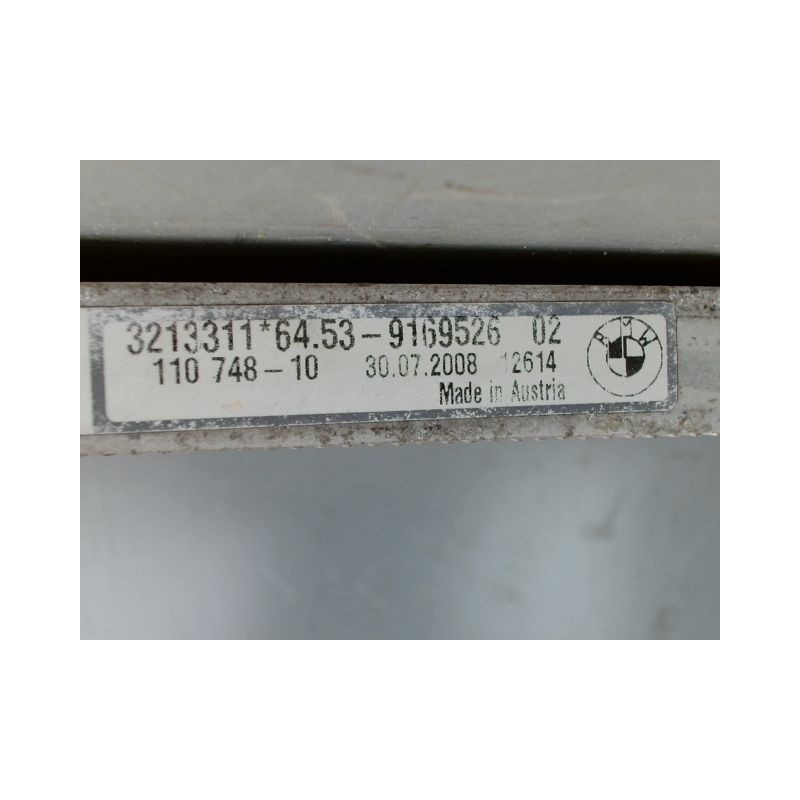 CONDENSEUR CLIMATISATION BMW SERIE 1 E81 2.0D - 16V TURBO 1