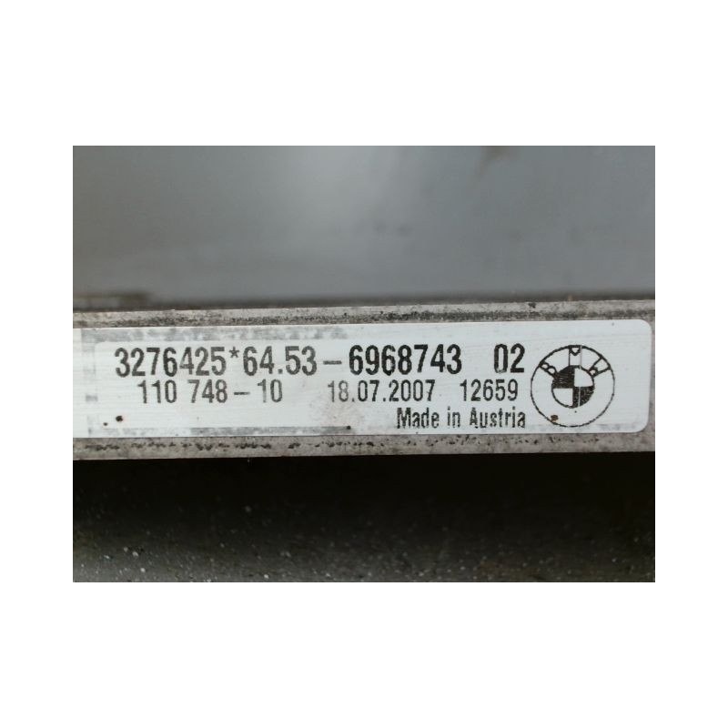 CONDENSEUR CLIMATISATION BMW SERIE 1 E87 PHASE 2 DIESEL