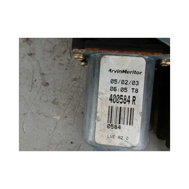 MECANISME+MOTEUR LEVE-GLACE ARRIERE DROIT PEUGEOT 307 PHASE 1 GASOIL