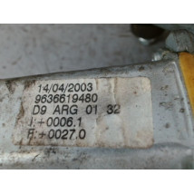 MECANISME+MOTEUR LEVE-GLACE ARRIERE GAUCHE PEUGEOT 406 PHASE 1 GASOIL