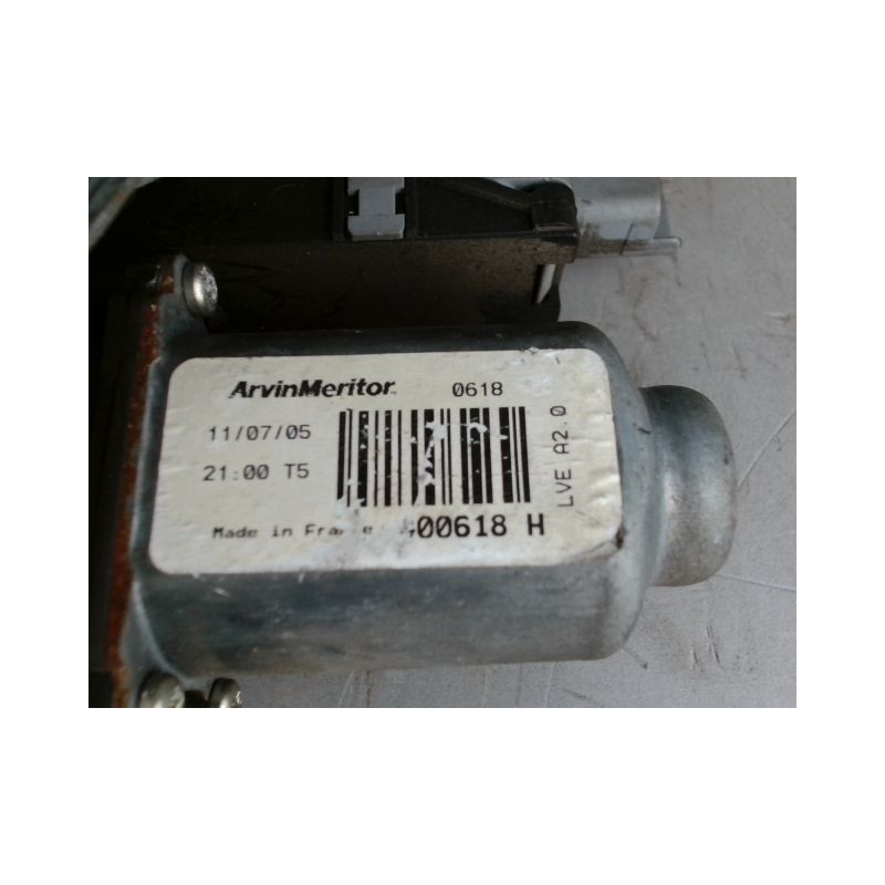 MECANISME+MOTEUR LEVE-GLACE AVANT DROIT CITROEN C3 1 PHASE 1 1.6 HDI - 16V TUR