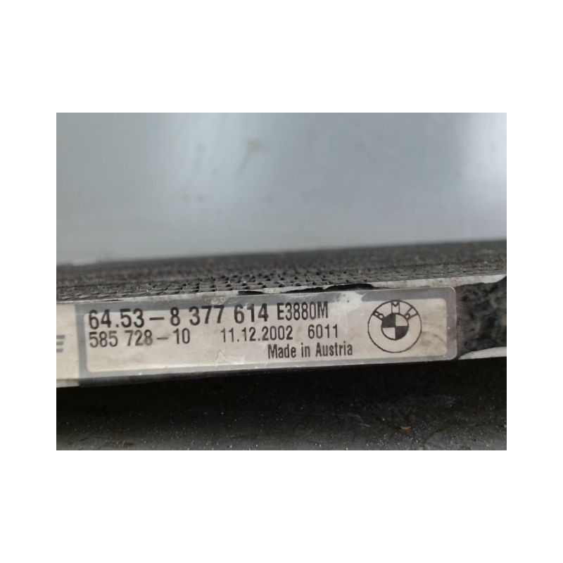 CONDENSEUR CLIMATISATION BMW SERIE 3 E46 COMPACT PHASE 1 ES