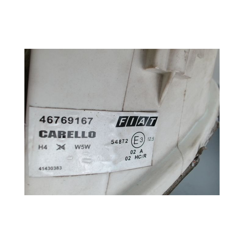 PHARE GAUCHE FIAT SEICENTO 1.1I - 8V