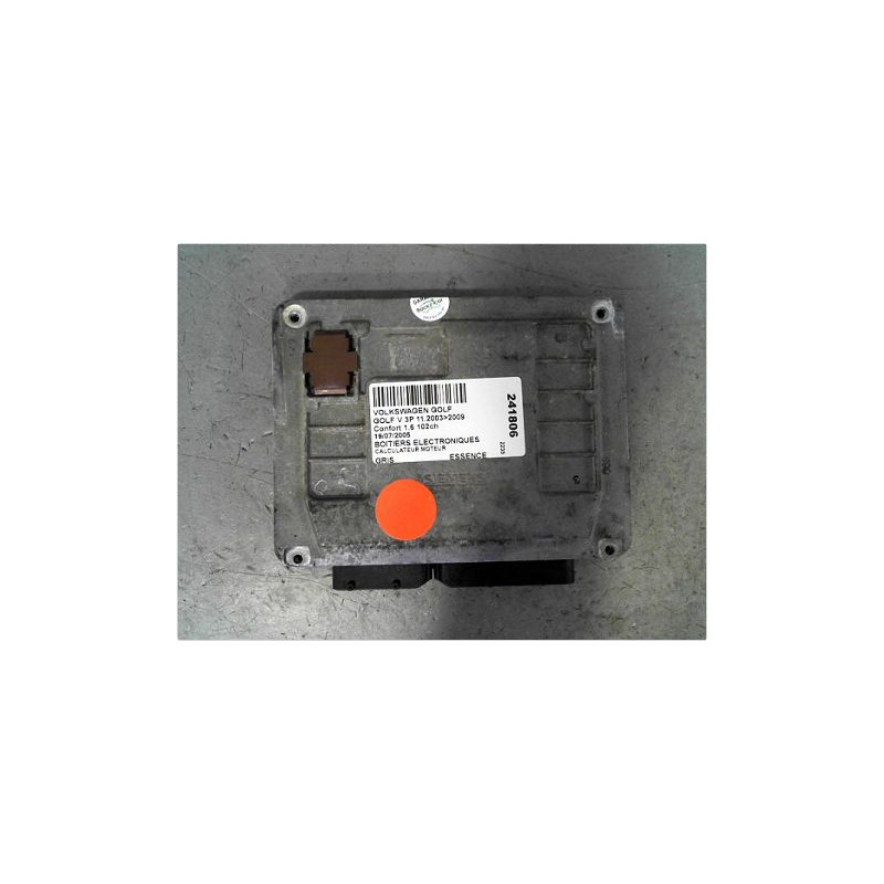 CALCULATEUR MOTEUR VOLKSWAGEN GOLF V 2003-2009