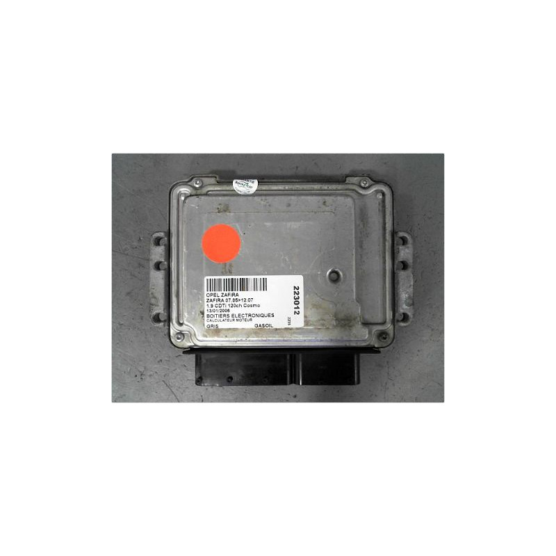 CALCULATEUR MOTEUR OPEL ZAFIRA 05-07