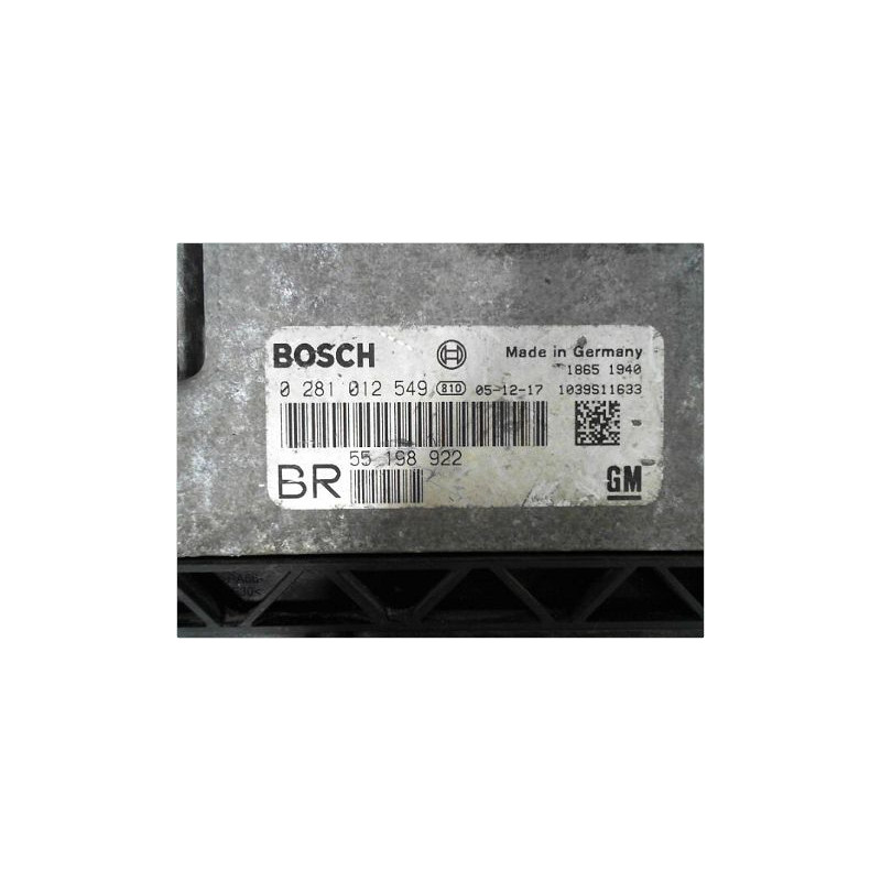 CALCULATEUR MOTEUR OPEL ZAFIRA 05-07
