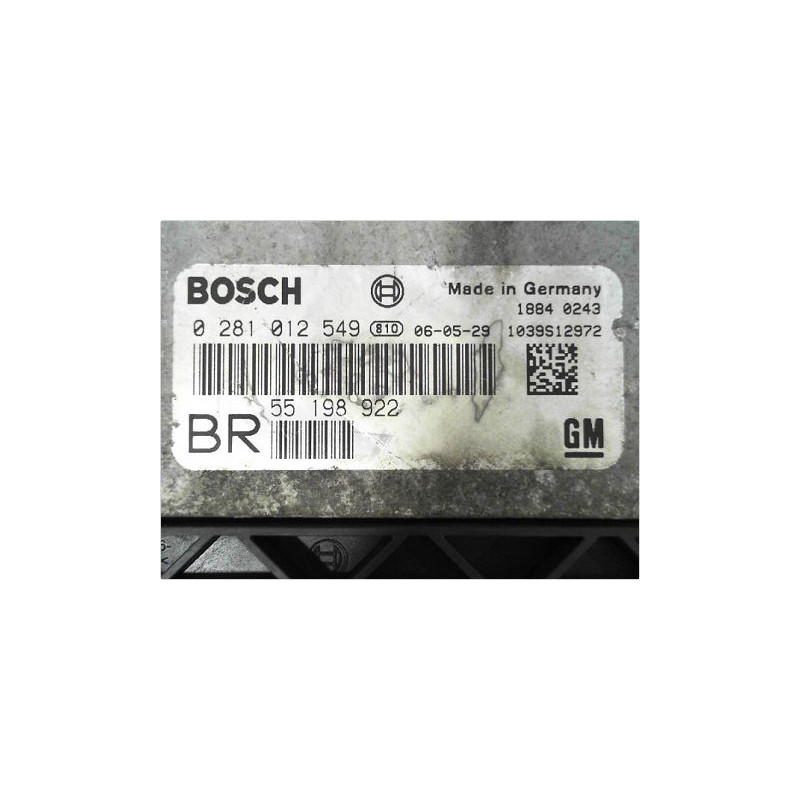 CALCULATEUR MOTEUR OPEL ZAFIRA 05-07