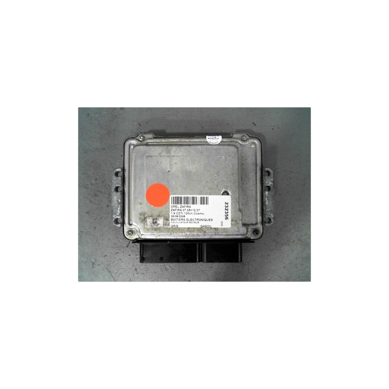 CALCULATEUR MOTEUR OPEL ZAFIRA 05-07