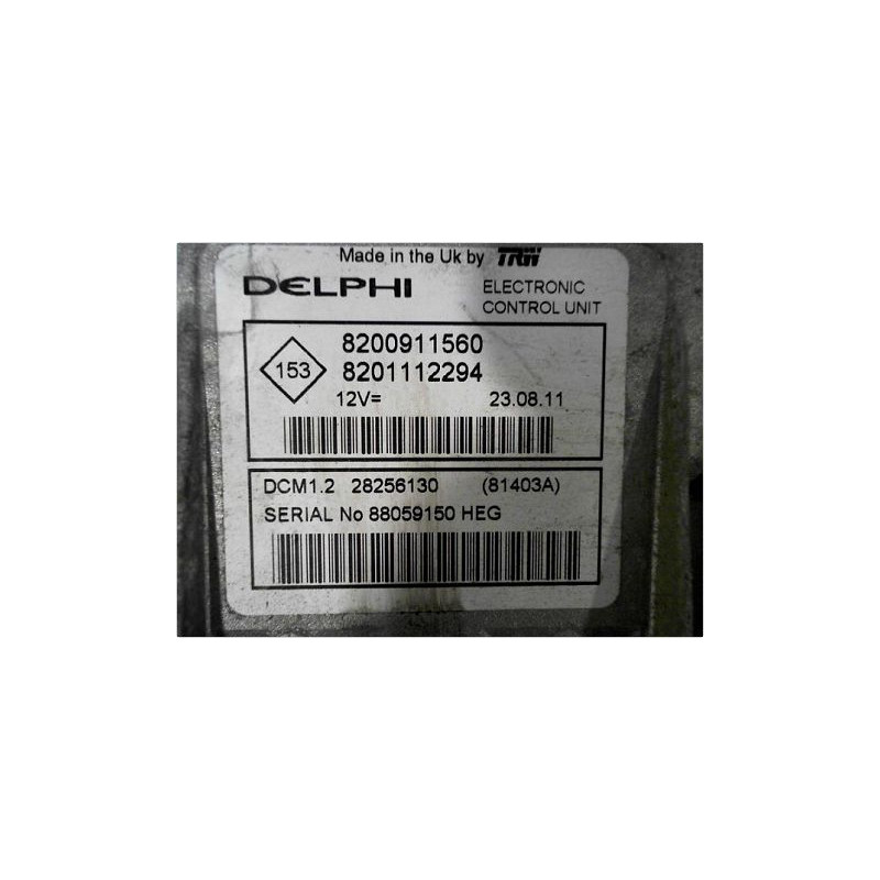 CALCULATEUR MOTEUR RENAULT KANGOO II EXPRESS 08-13