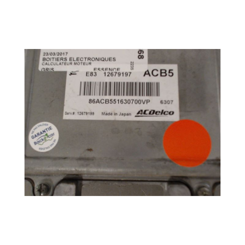 CALCULATEUR MOTEUR OPEL CORSA 2010-
