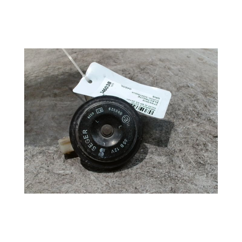 KLAXON / AVERTISSEUR RENAULT CLIO III 2010-