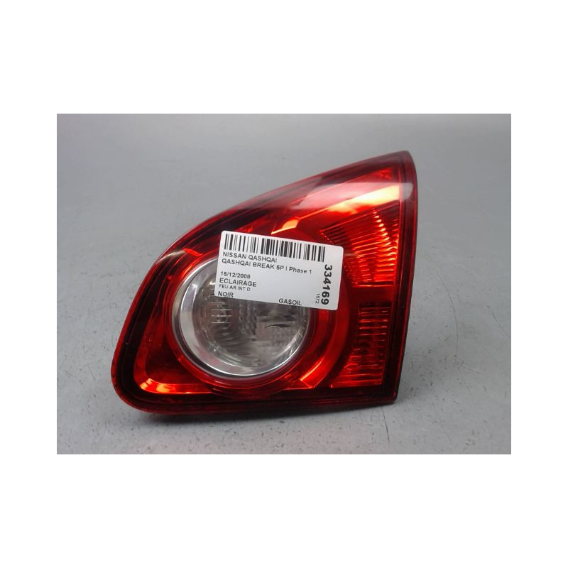 FEU ARRIERE INTERIEUR DROIT NISSAN QASHQAI BREAK I Phase 1 2007-2010