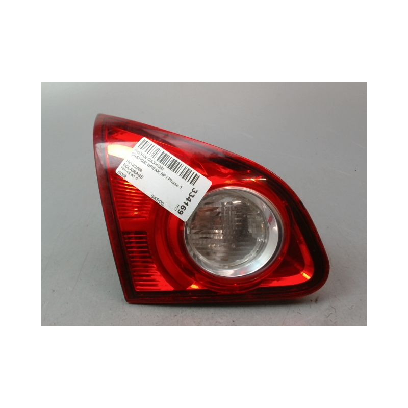 FEU ARRIERE INTERIEUR GAUCHE NISSAN QASHQAI BREAK I Phase 1 2007-2010