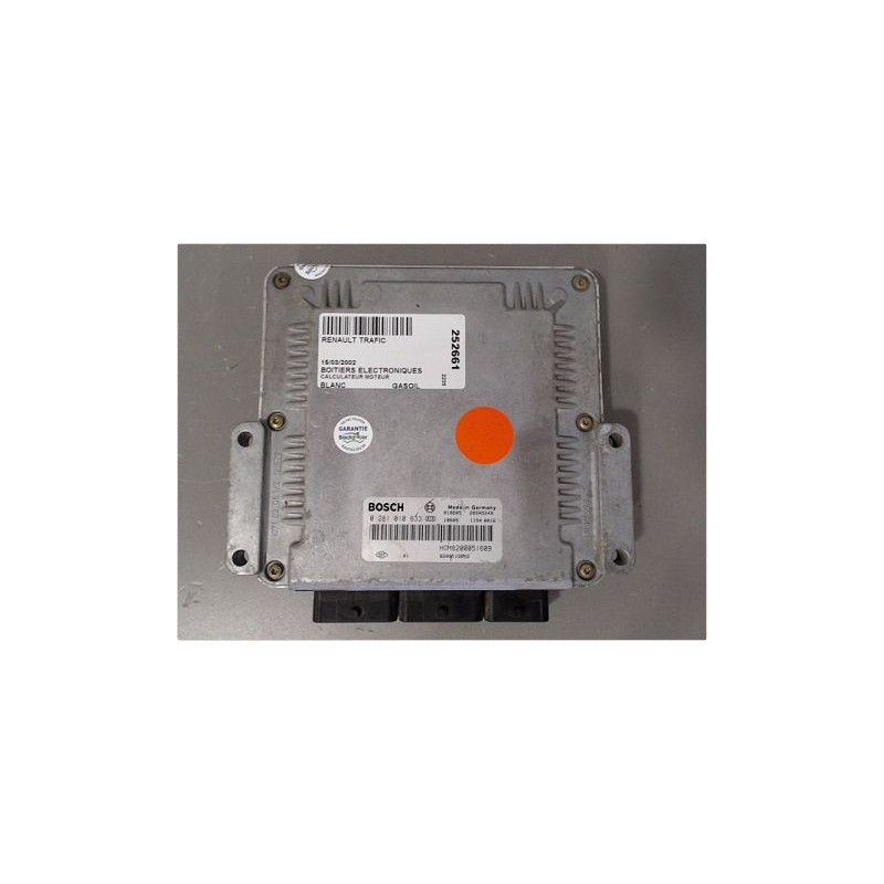 CALCULATEUR MOTEUR RENAULT TRAFIC