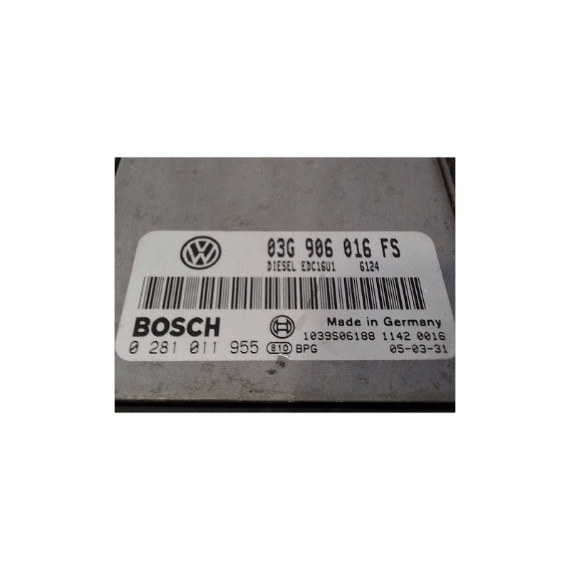 CALCULATEUR MOTEUR VOLKSWAGEN GOLF