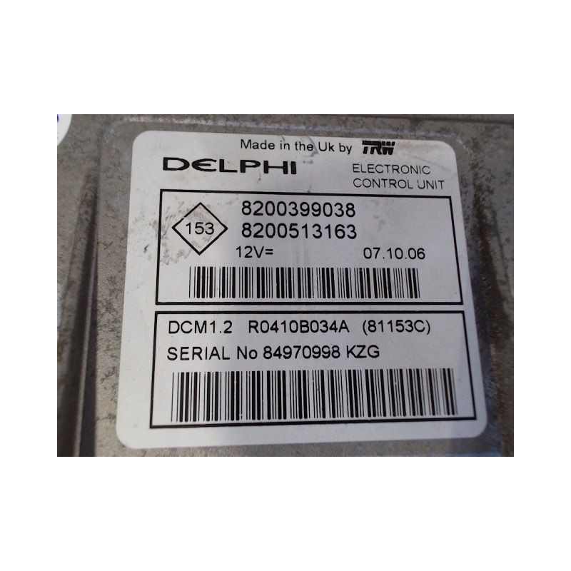 CALCULATEUR MOTEUR RENAULT MEGANE