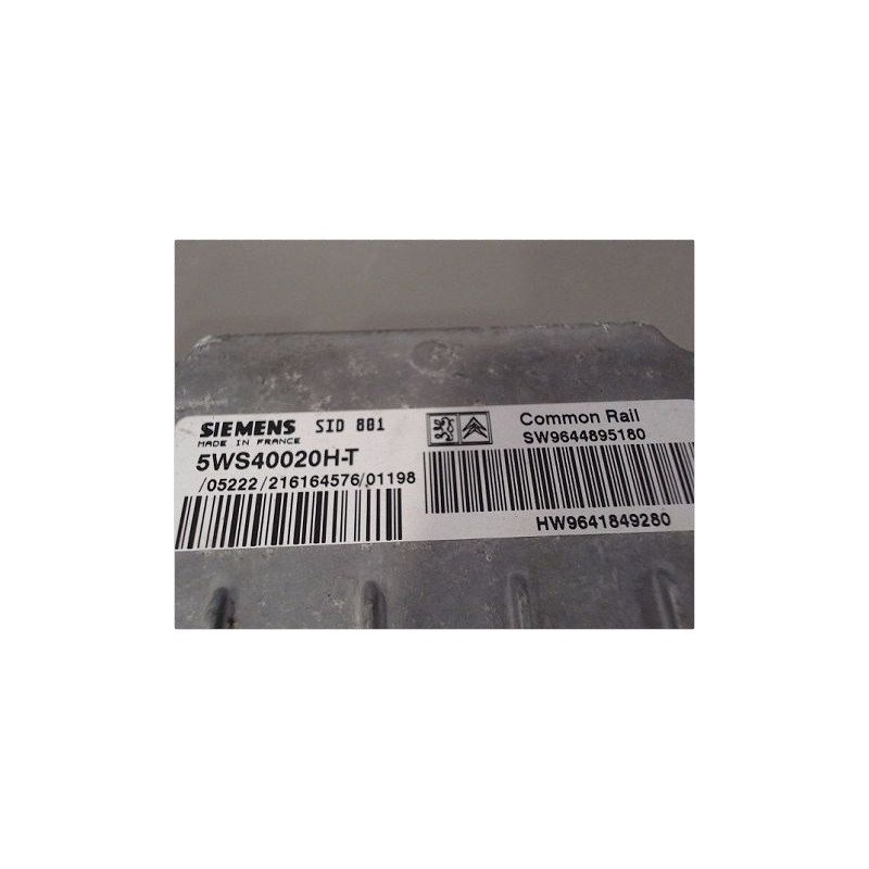 CALCULATEUR MOTEUR PEUGEOT 307