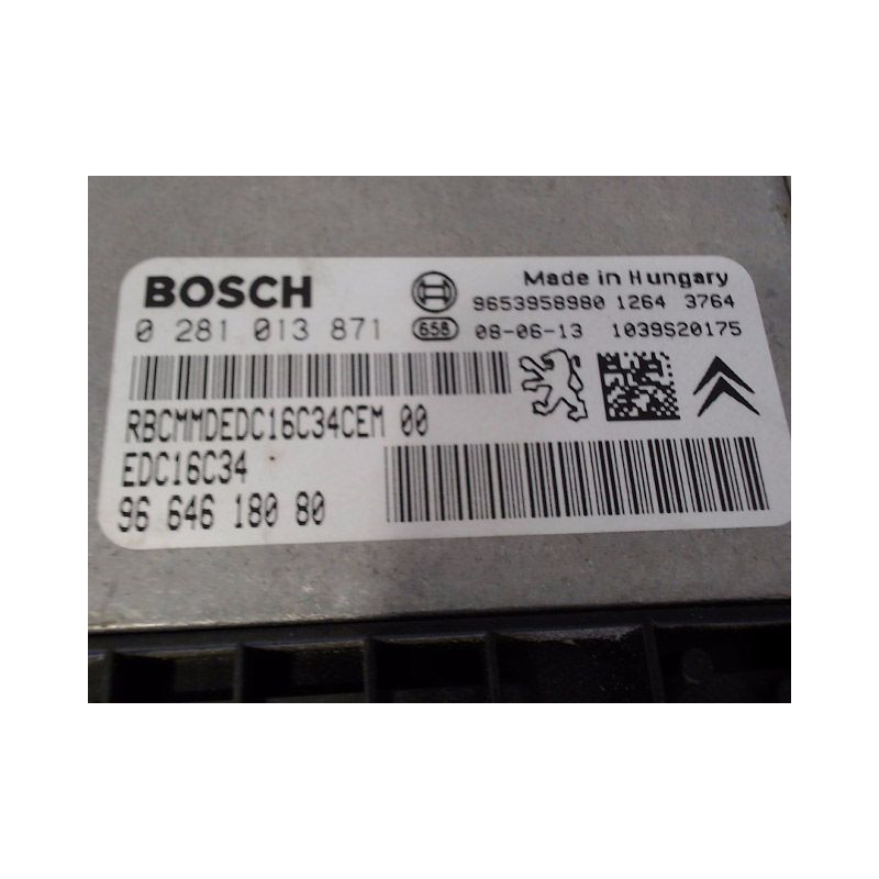 CALCULATEUR MOTEUR PEUGEOT 308