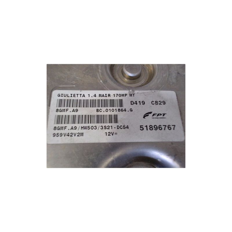 CALCULATEUR MOTEUR ALFA ROMEO GIULIETTA