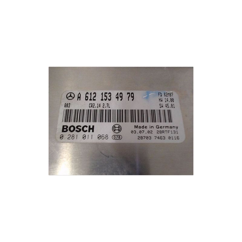 CALCULATEUR MOTEUR MERCEDES CLASSE C