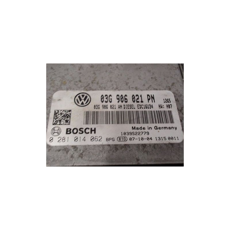 CALCULATEUR MOTEUR VOLKSWAGEN GOLF